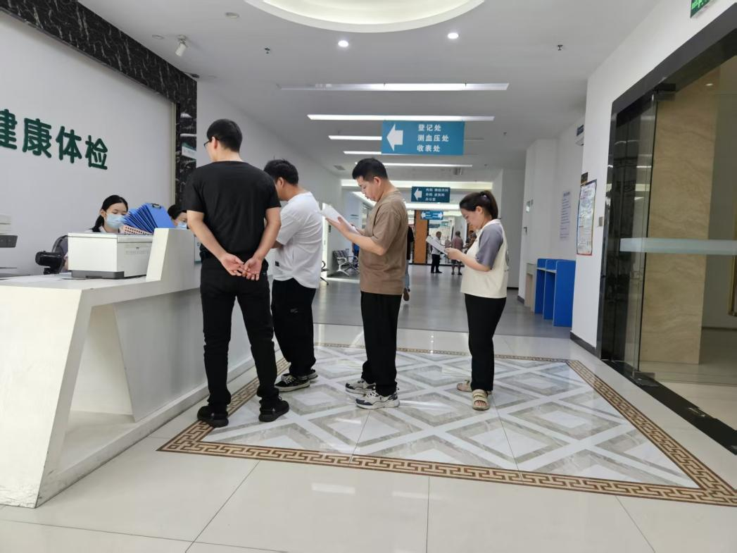 安帕爾公司組織職業病專項體檢 --為員工健康保駕護航